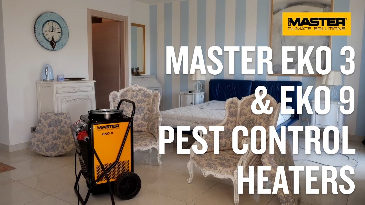 Master EKO 3 & EKO 9 Pest Control Heaters & Bed Bug Heaters