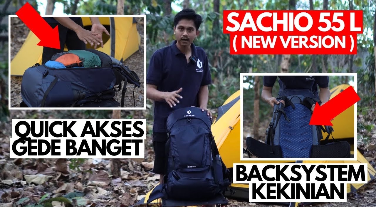 REVIEW CARRIER BOGABOO SACHIO 55 ( NEW VERSION )