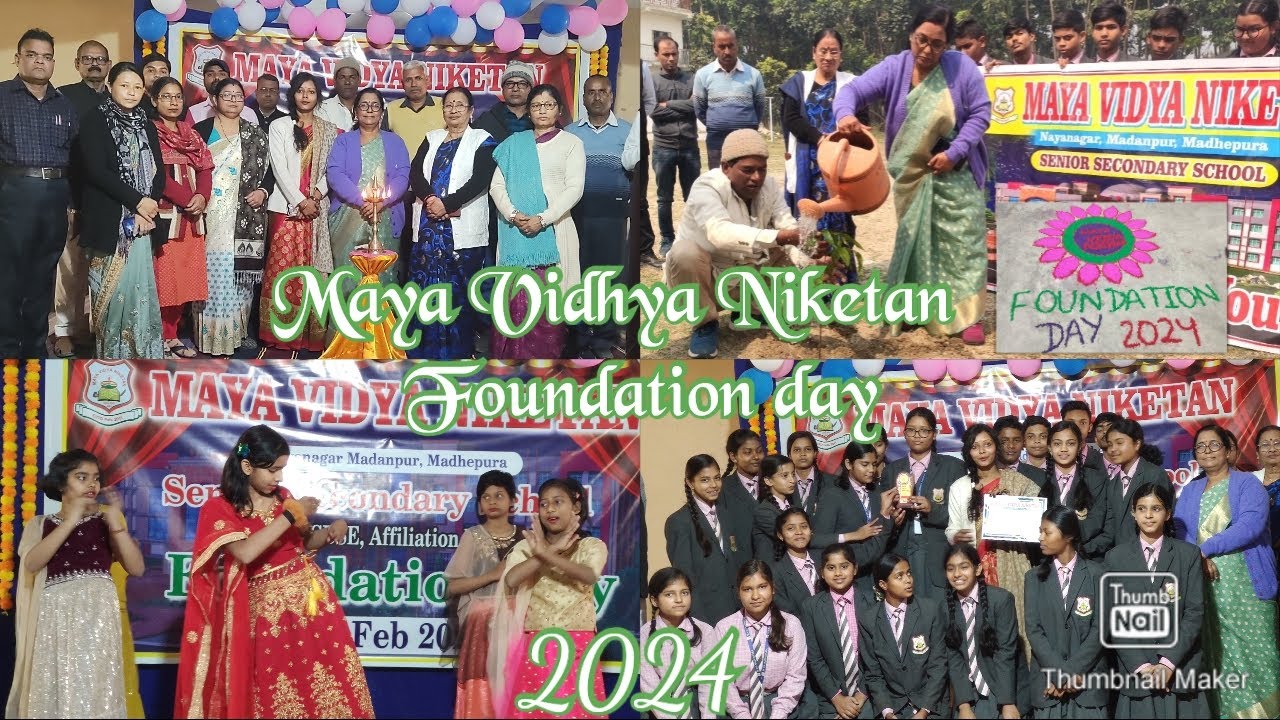 Maya Vidhya Niketan Foundation day celebration 2024 || MVN Madhepura