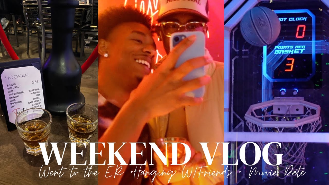 Weekend Vlog| Went to the E.R + Hanging Out With Friends + Movie Date & More | Dustin & Rhobert |