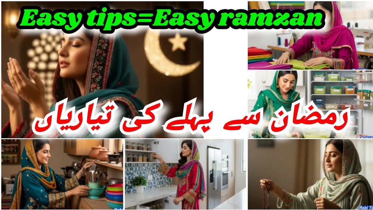 Ramzan Preparation 2026 | Asaan Tips Jo Rozay Ko Asaan Bana Dein