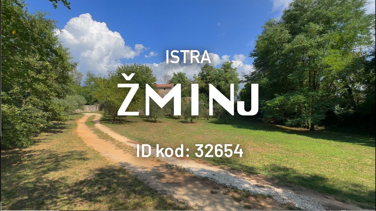 🌿 **ISTRA, ŽMINJ – Jedinstveno imanje sa 6 kamenih kuća u srcu Istre**