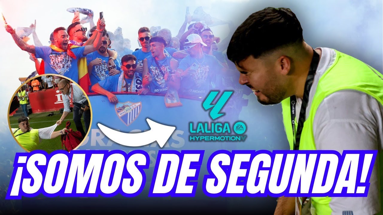 ¡ ASÍ VIVÍ EL ASCENSO DEL MÁLAGA EN TARRAGONA! | !SOMOS DE 2 DIVISIÓN!| VLOG BADCHARLY | #APC10