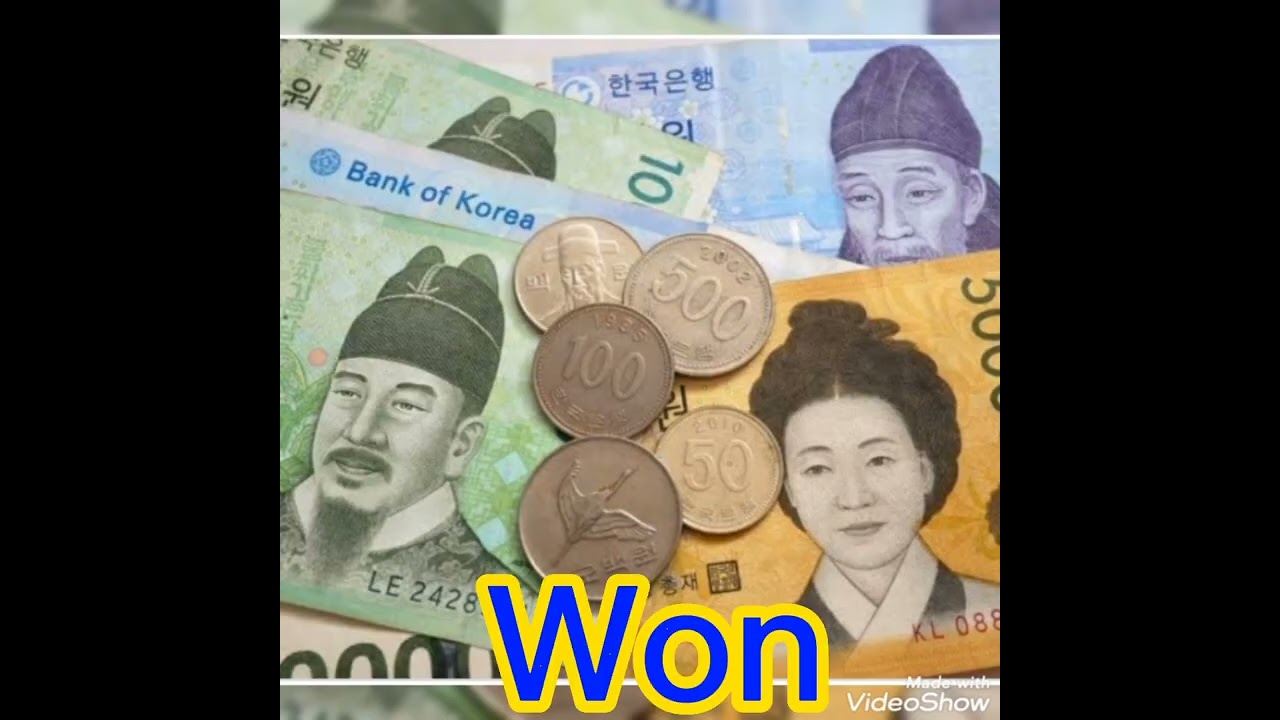National Currency of South Korea , Won . #SouthKorea #Won  .