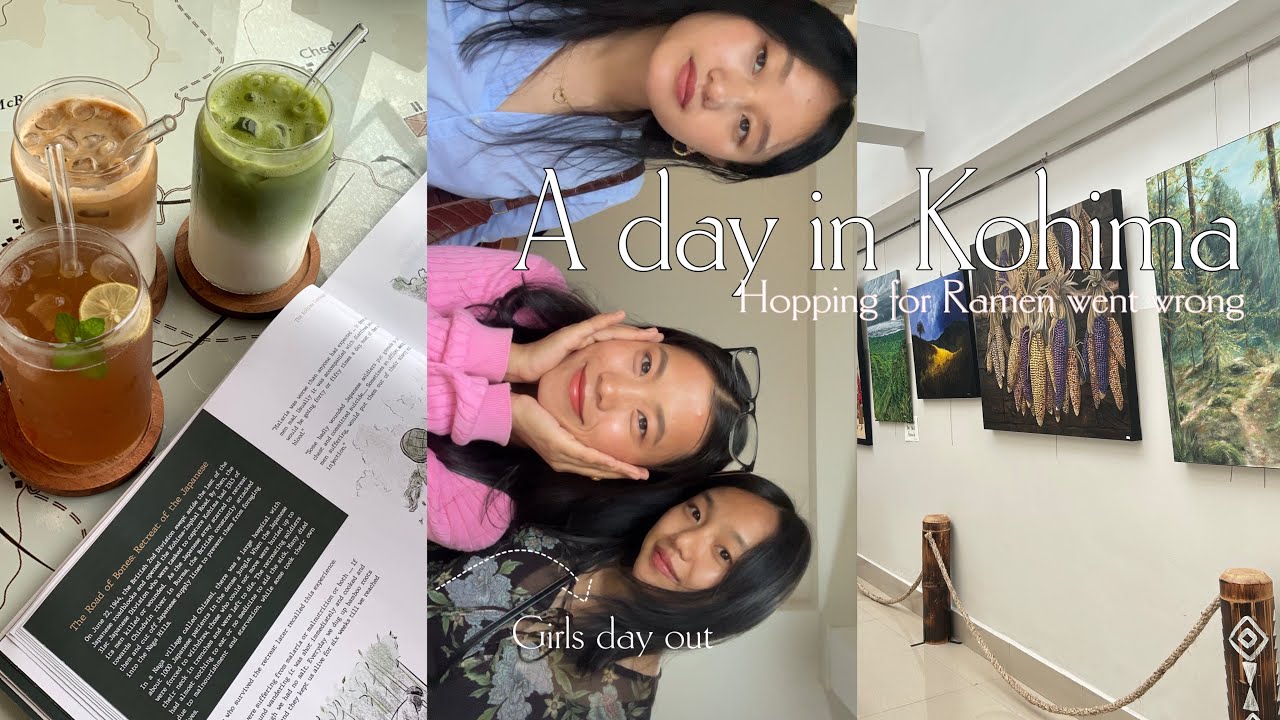 📍🌦️ A CHILL DAY IN KOHIMA! 👓☕🍜 | New Specs, Café Drinks & Ramen Adventures!