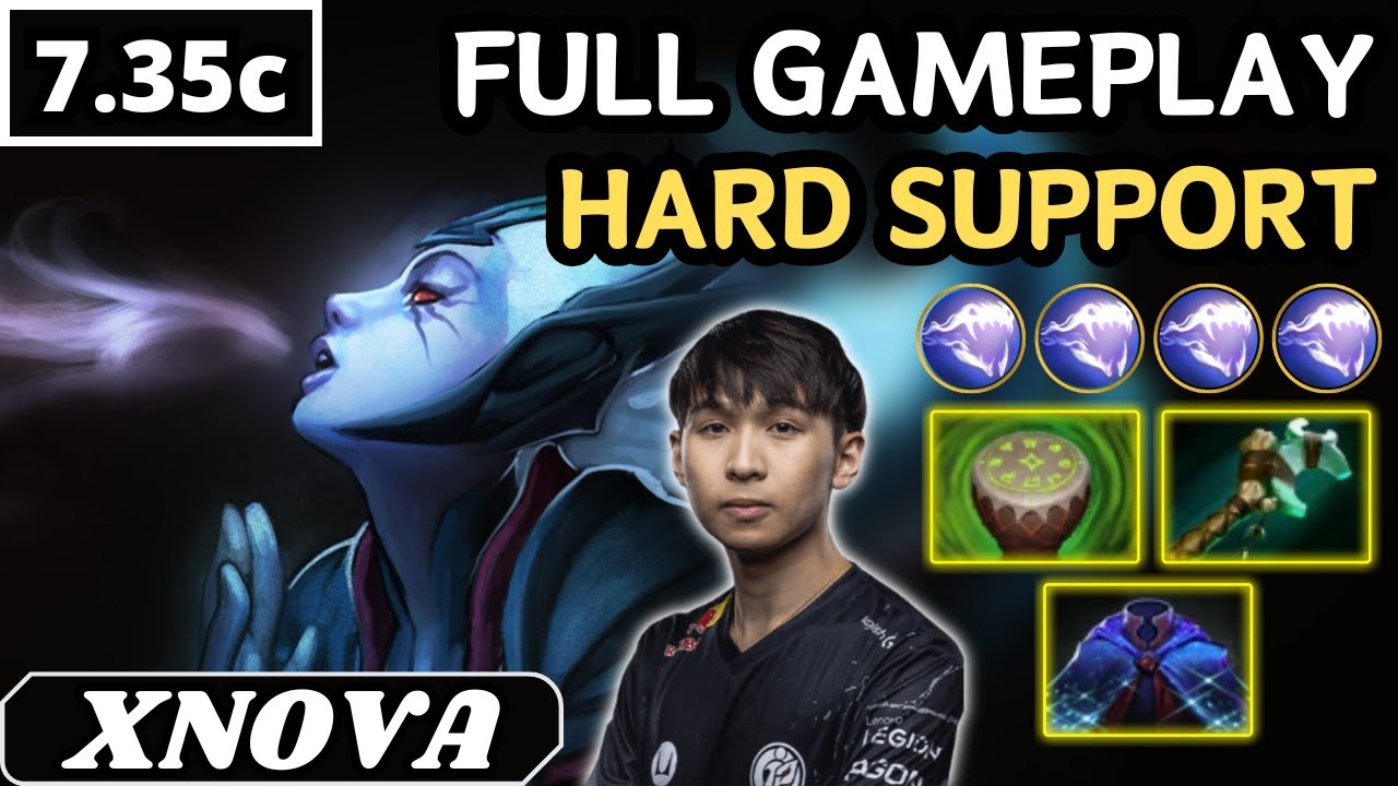 7.35c - Xnova VENGEFUL SPIRIT Hard Support Gameplay 26 ASSISTS - Dota 2 Full Match Gameplay