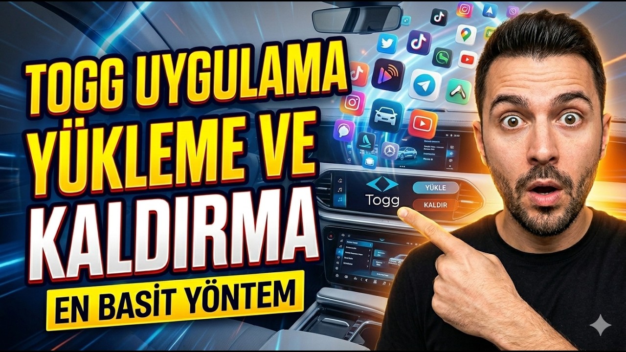 TOGG UYGULAMA İNDİRME VE SİLMENİN EN BASİT YOLU ! #toggt10x
