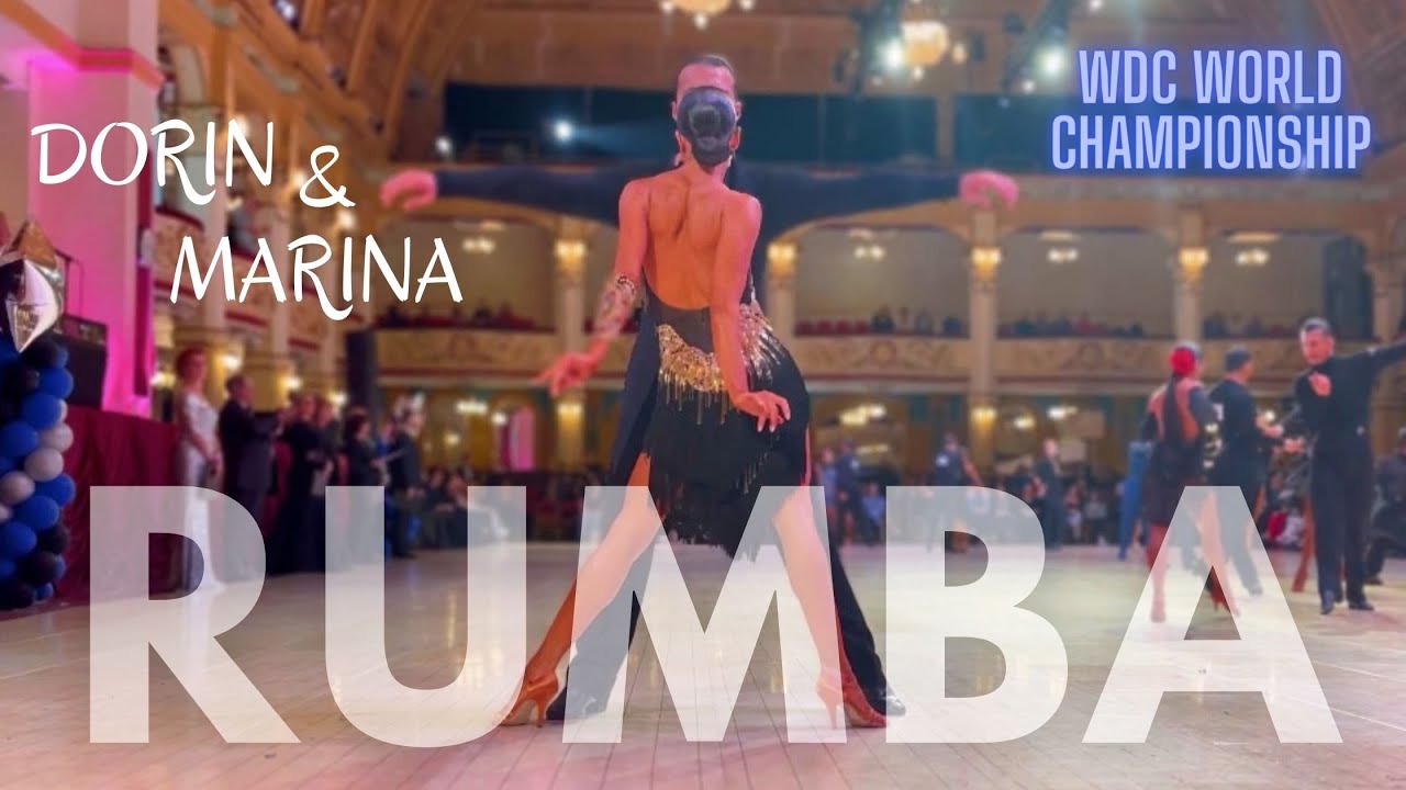 Dorin Frecautanu - Marina Sergeeva, Rumba - WDC world championship - Blackpool 2022