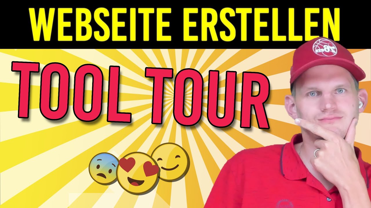 Webseite erstellen f&uuml;r Anf&auml;nger ✅ - Zum Webseite erstellen kurze Tool Tour