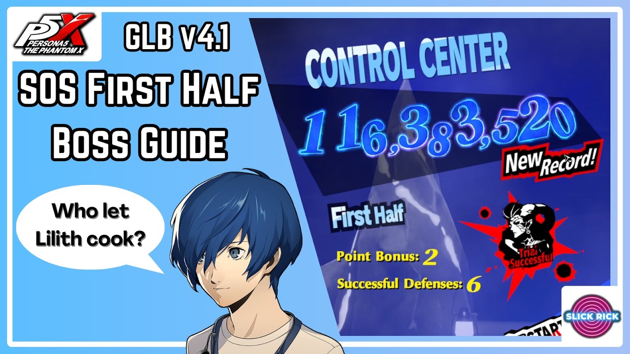 Poradnik do pierwszej połowy bossa SOS (Lilith) &ndash; Makoto Yuki A0R0! | P5X Global v4.1