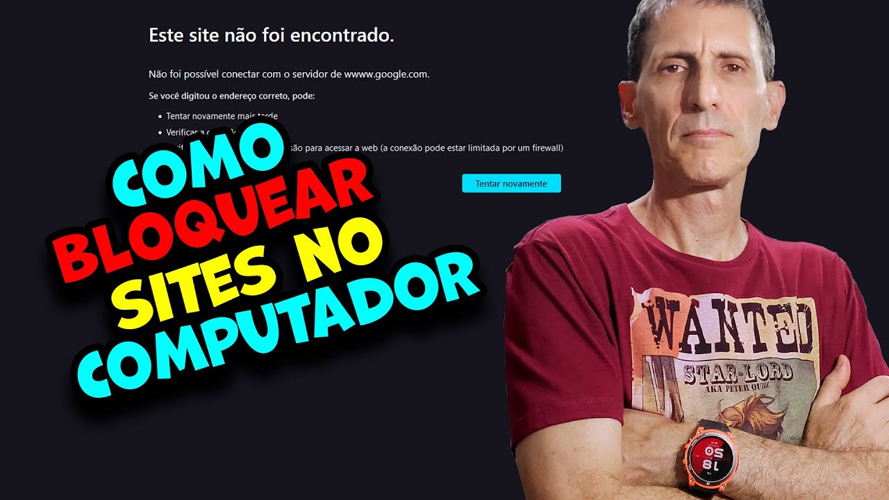 Como bloquear qualquer site no seu computador