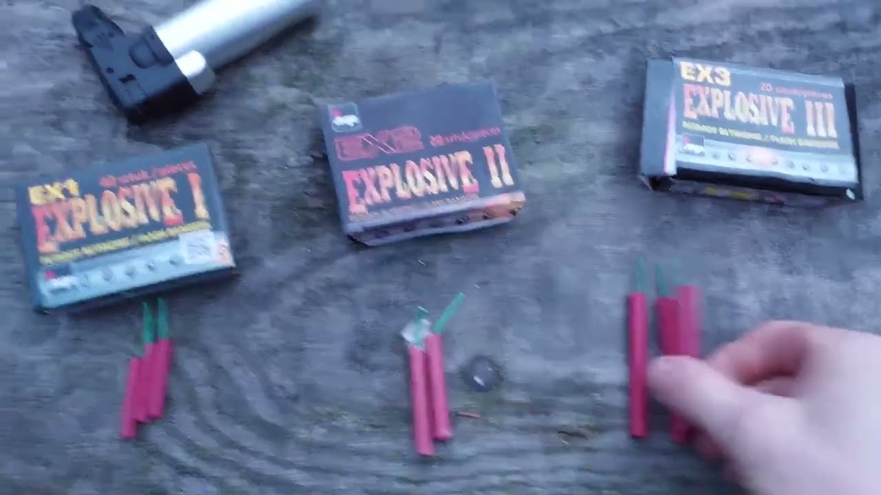 POR&Oacute;WNANIE PETARD EXPLOSIVE EX1 VS EX2 VS EX3
