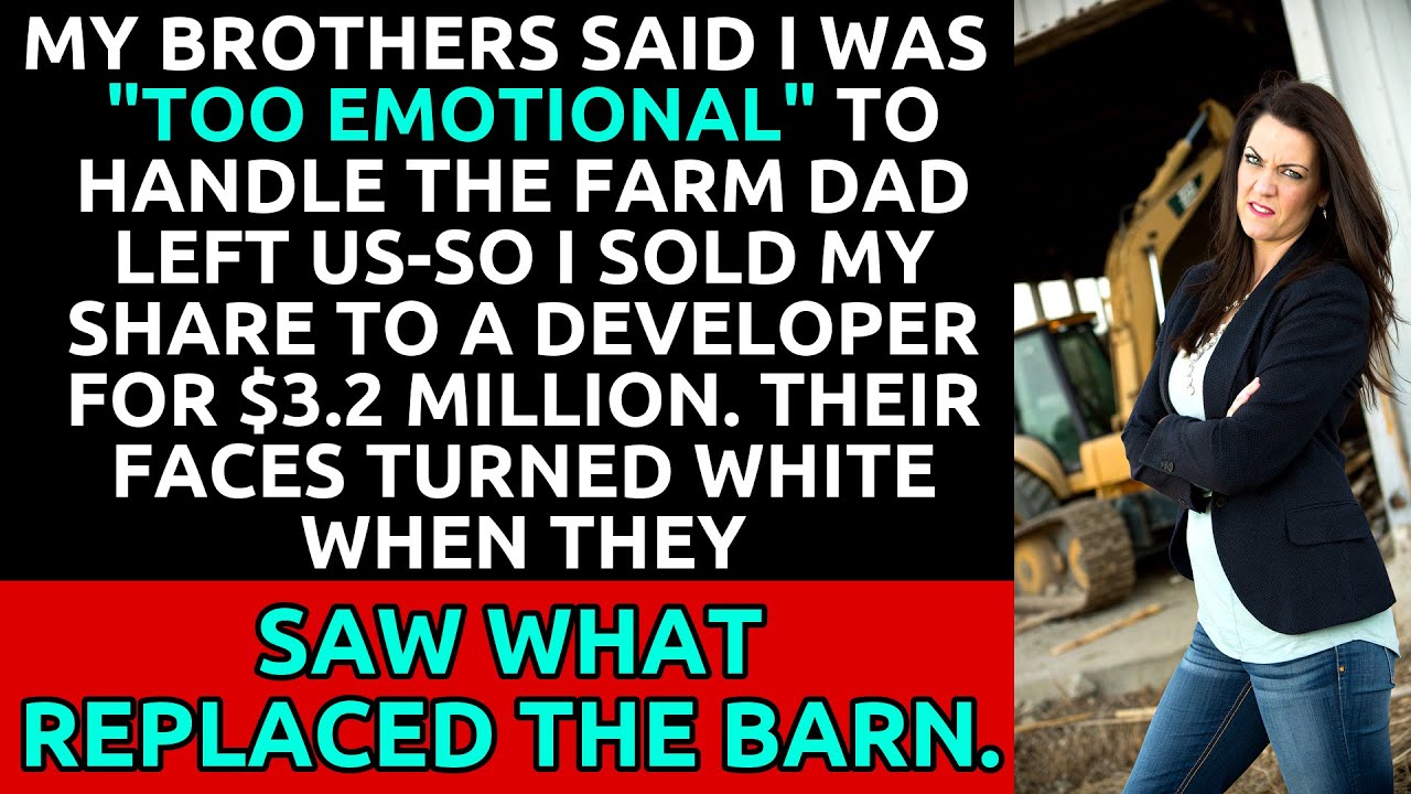 Too Emotional to Run the Farm, So I Sold My Share for $3.2M