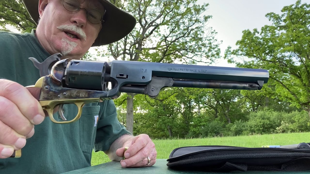 Shooting The 1851 Colt Navy w/Howell .38 Colt Conversion Cylinder