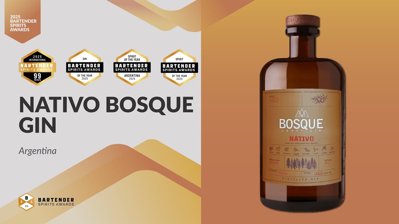 Nativo Bosque Gin | 2025 BSA Gin Of The Year