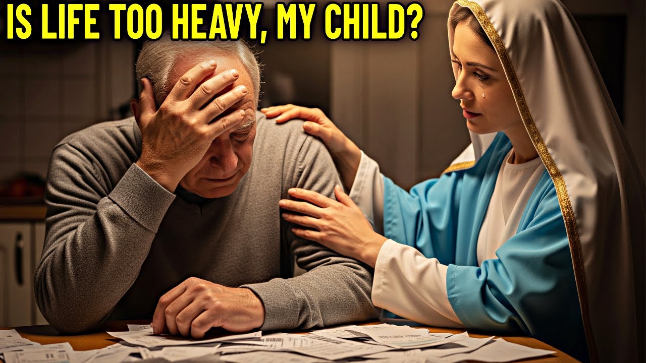 You’re Carrying Too Much Alone—And God Knows How You Feel! message from virgin mary