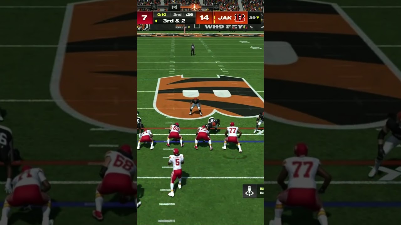 Gronk is such a big guy for defense #viral #subgrind #madden24 #gronkowski