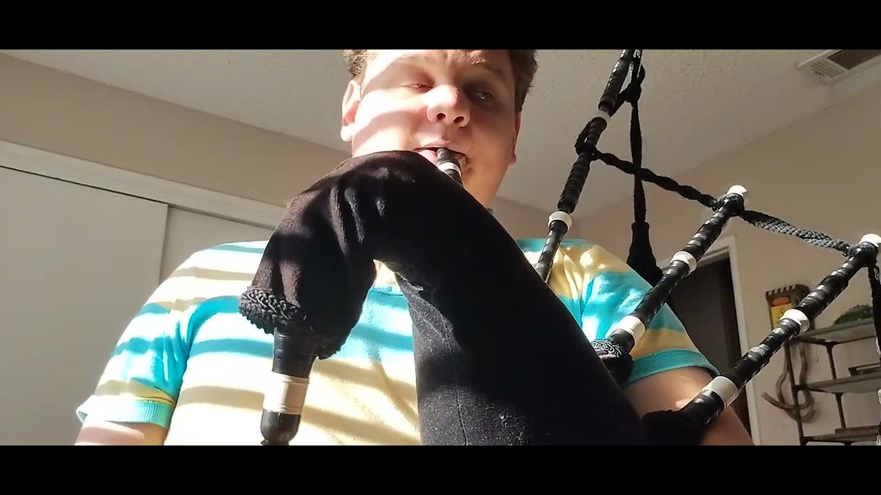 one year anniversary! full MSR on the mouth blown Scottish smallpipes
