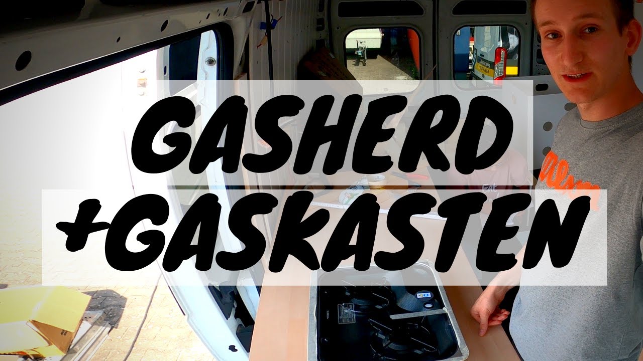 Dometic Kocher einbauen - Gaskasten und Gasinstallation - Peugeot Boxer DIY Campervan Selbstausbau