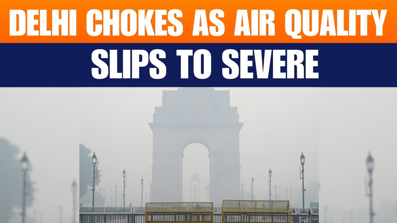 Delhi-NCR Air Quality Slips to Severe | AQI Crosses 440, GRAP-3 Imposed | News9