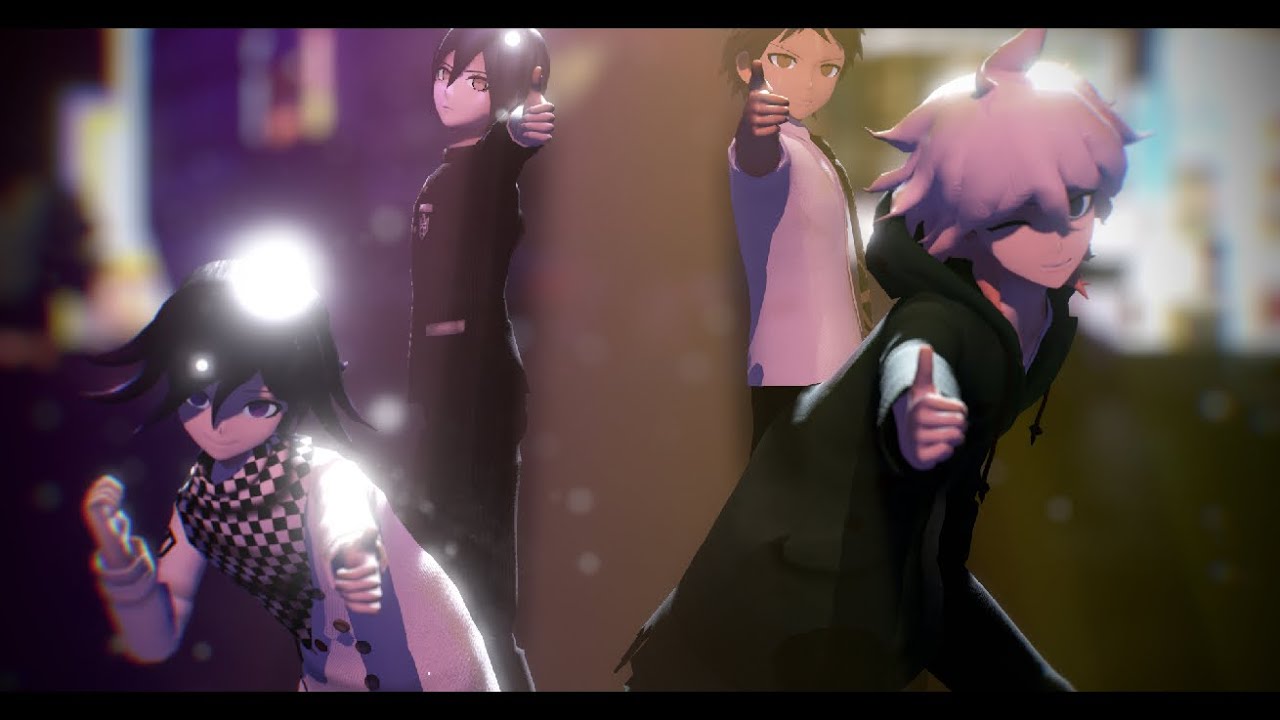 •MMD•Danganronpa• Bring it On! •Nagito•Hajime•Shuichi•Kokichi•