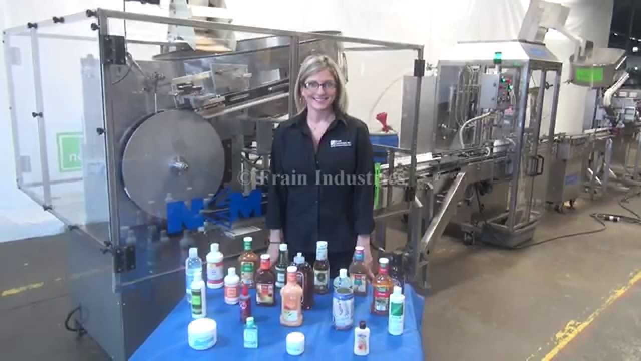 Complete Bottle Filling Line Demonstration