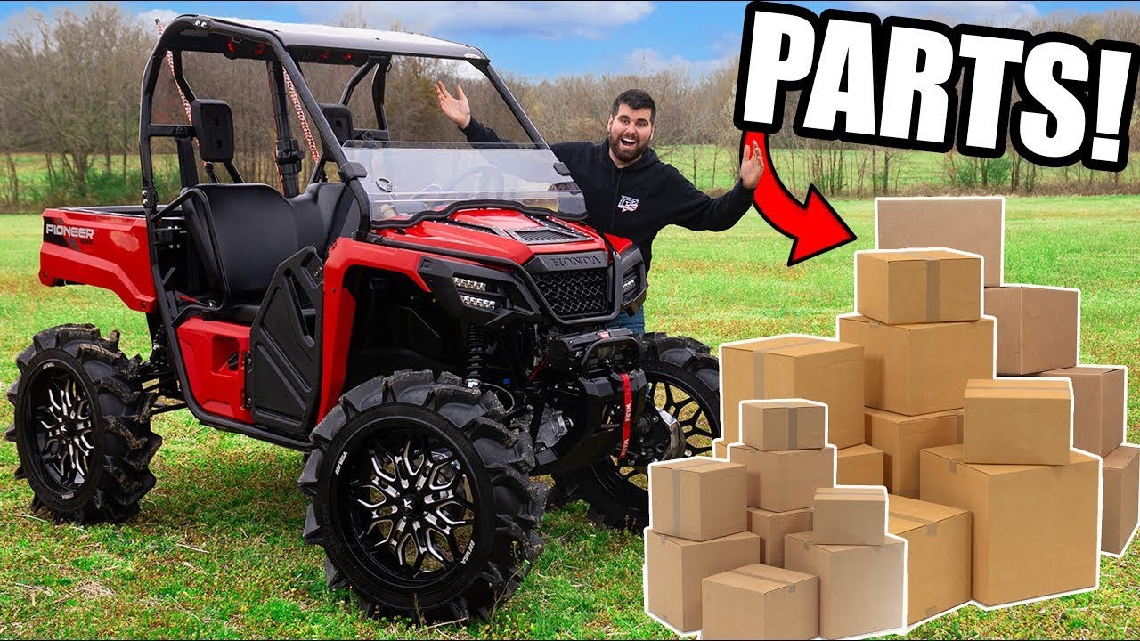 BUILDING & TESTING Honda Pioneer 520! *10 INCHES OF LIFT*