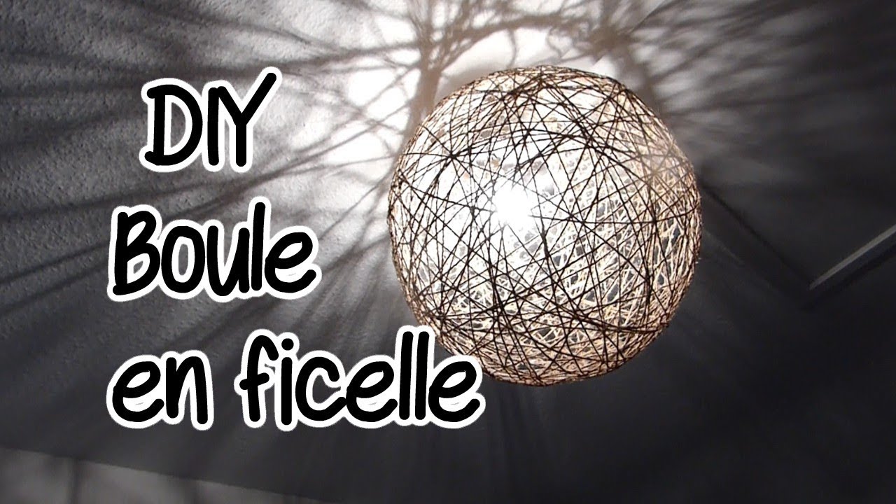 [ Tutoriel N°13 ] DIY Boule lumineuse décorative  très facile - Déco pas chère
