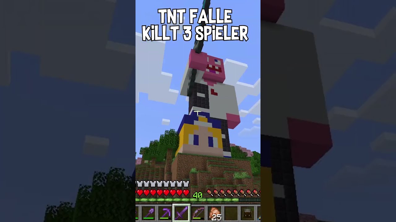 Meine TNT FALLE an 3 Youtubern 💥 Youtuber Insel 3 #shorts #youtuberinsel3