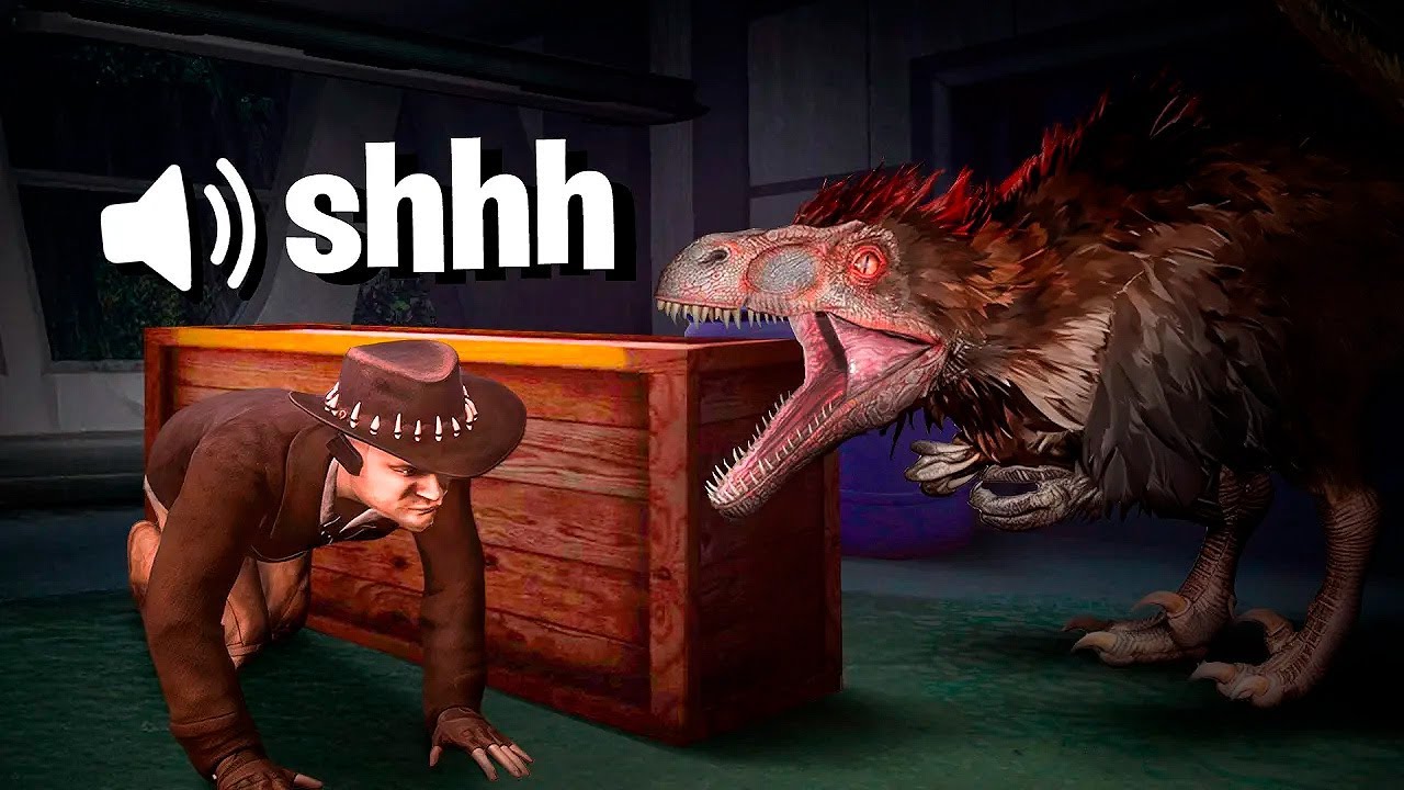 el MEJOR JUEGO de TERROR con DINOSAURIOS...