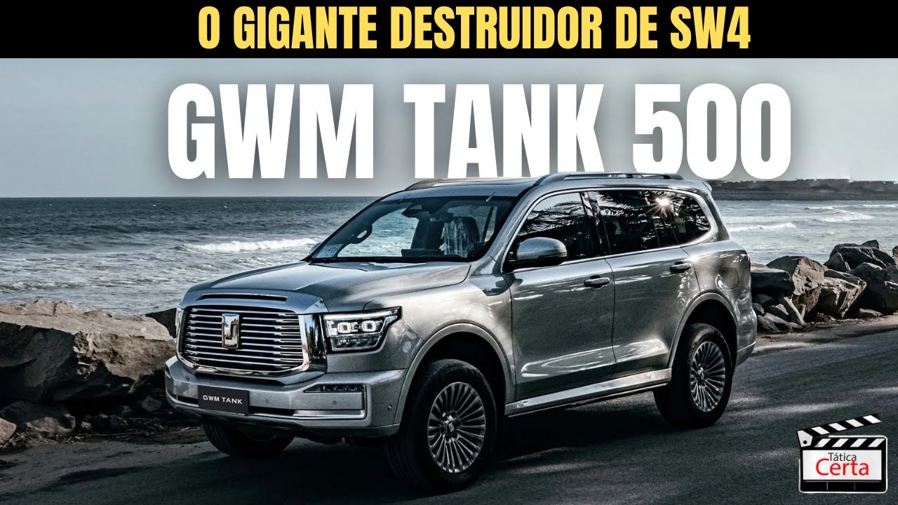 GWM TANK 500: O suv com preço  e tecnologia que vai Humilhar o toyota SW4 e cia!