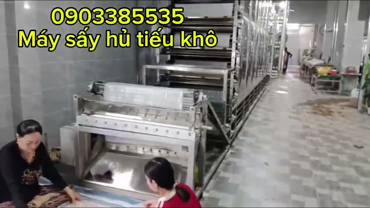 Máy sấy hủ tiếu khô .