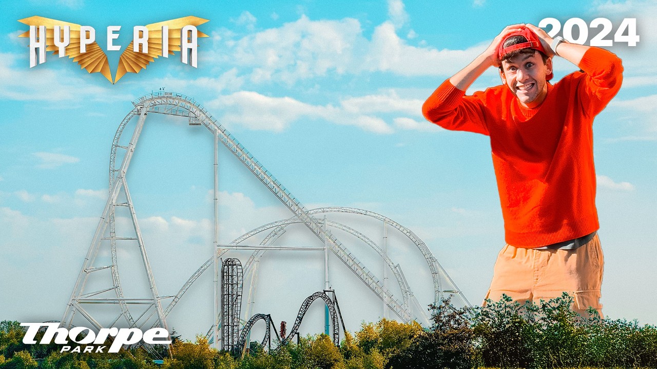 provo la MONTAGNA RUSSA pi&ugrave; STRANA di SEMPRE! - Thorpe Park 2024