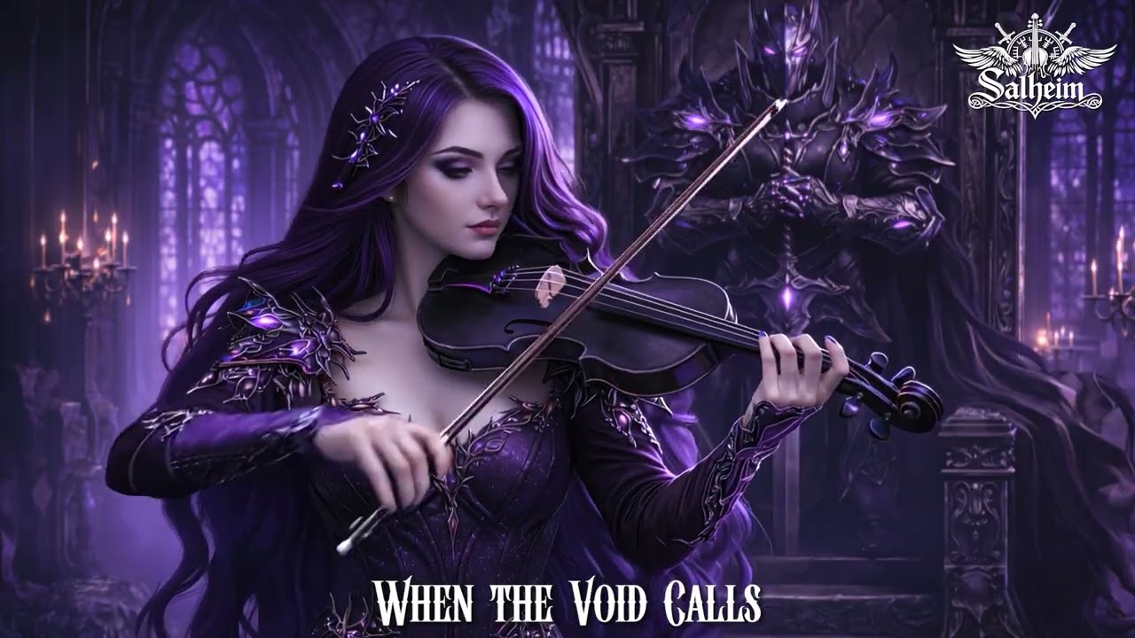 WHEN THE VOID CALLS | Gothic Violin Metal | Fantasy Music for Focus & Gaming