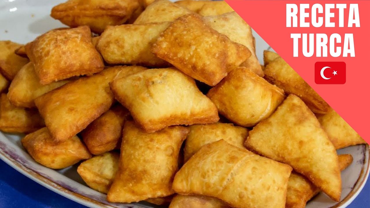 RECETA TURCA:Buñuelos faciles ( pişi tarifi) | COMIDA TURCA Receta #11