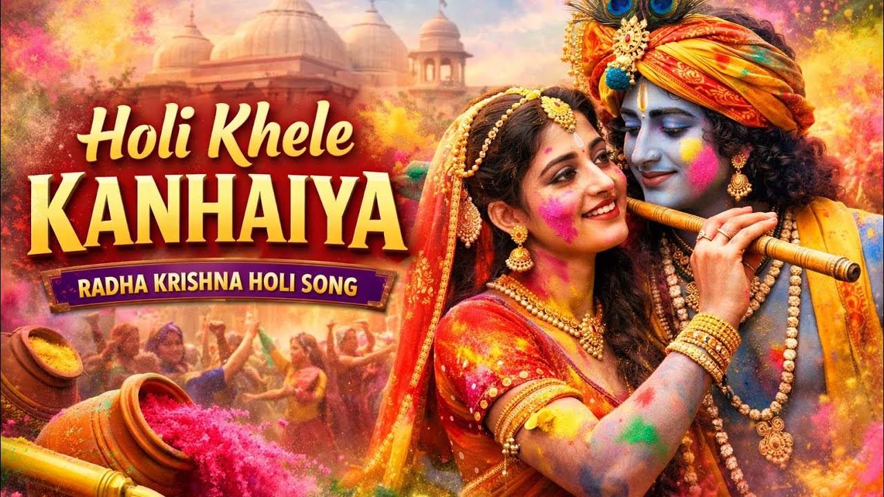 Holi Khele Kanhaiya | Radha Krishna Holi Song 2026 | Latest Bhakti Holi Special