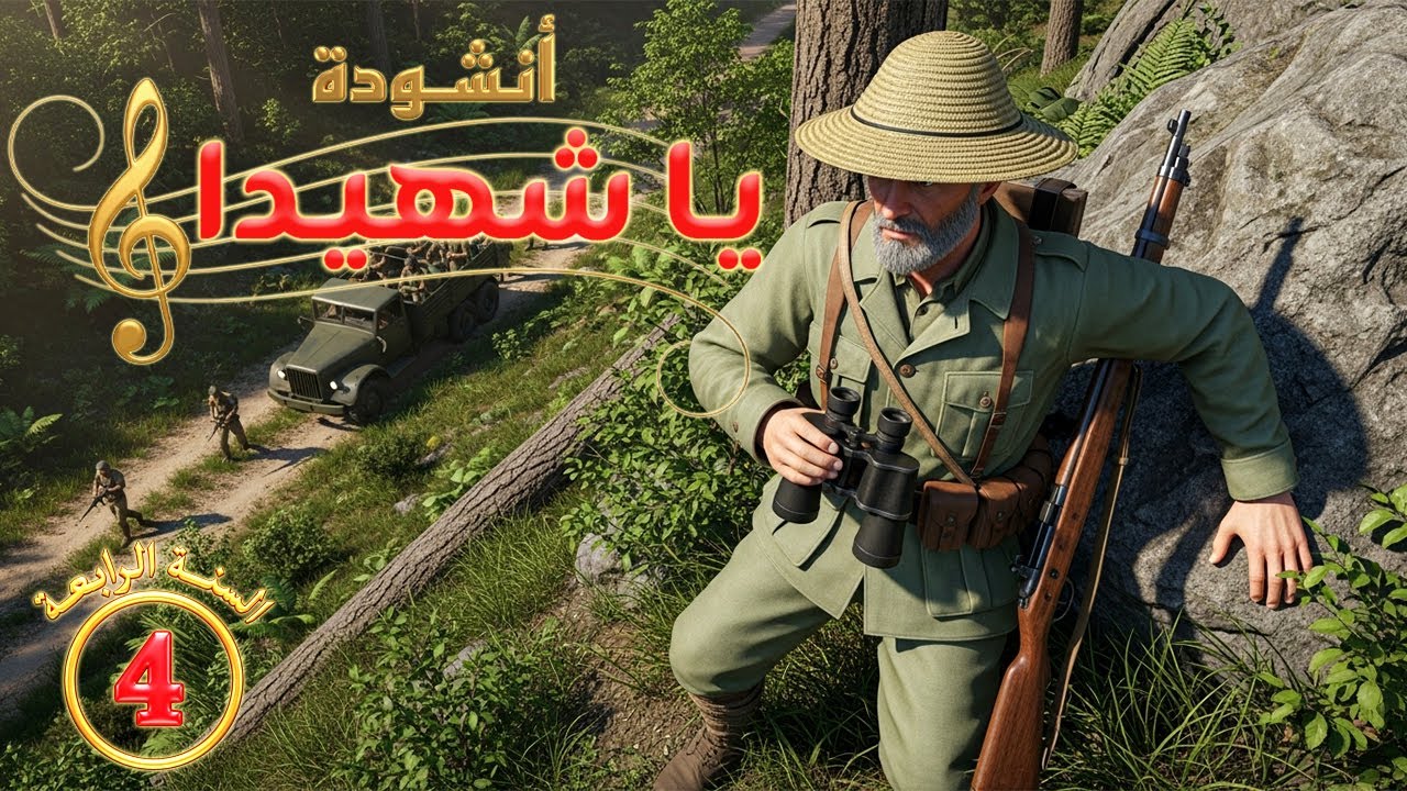 أنشودة يَـا شَـهِـيــدًا فـي بـلادي - السنـة الـرابعة (4)