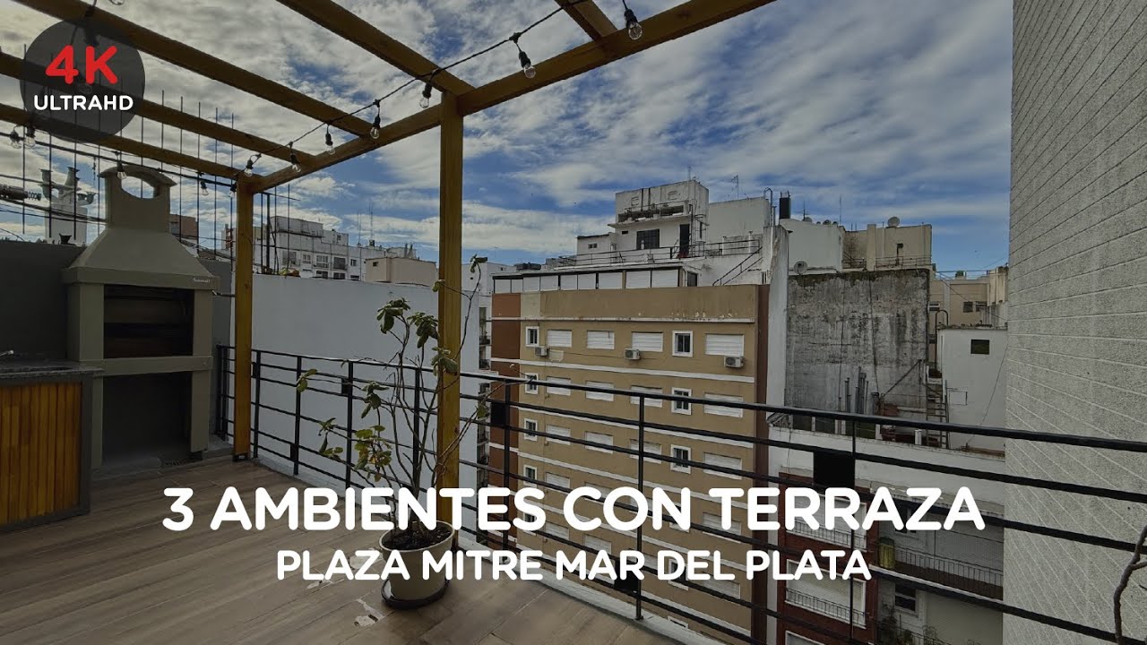 RESERVADO Listo para Mudarte o Alquilar: 3 Ambientes con Parrilla Propia en Zona Plaza Mitre