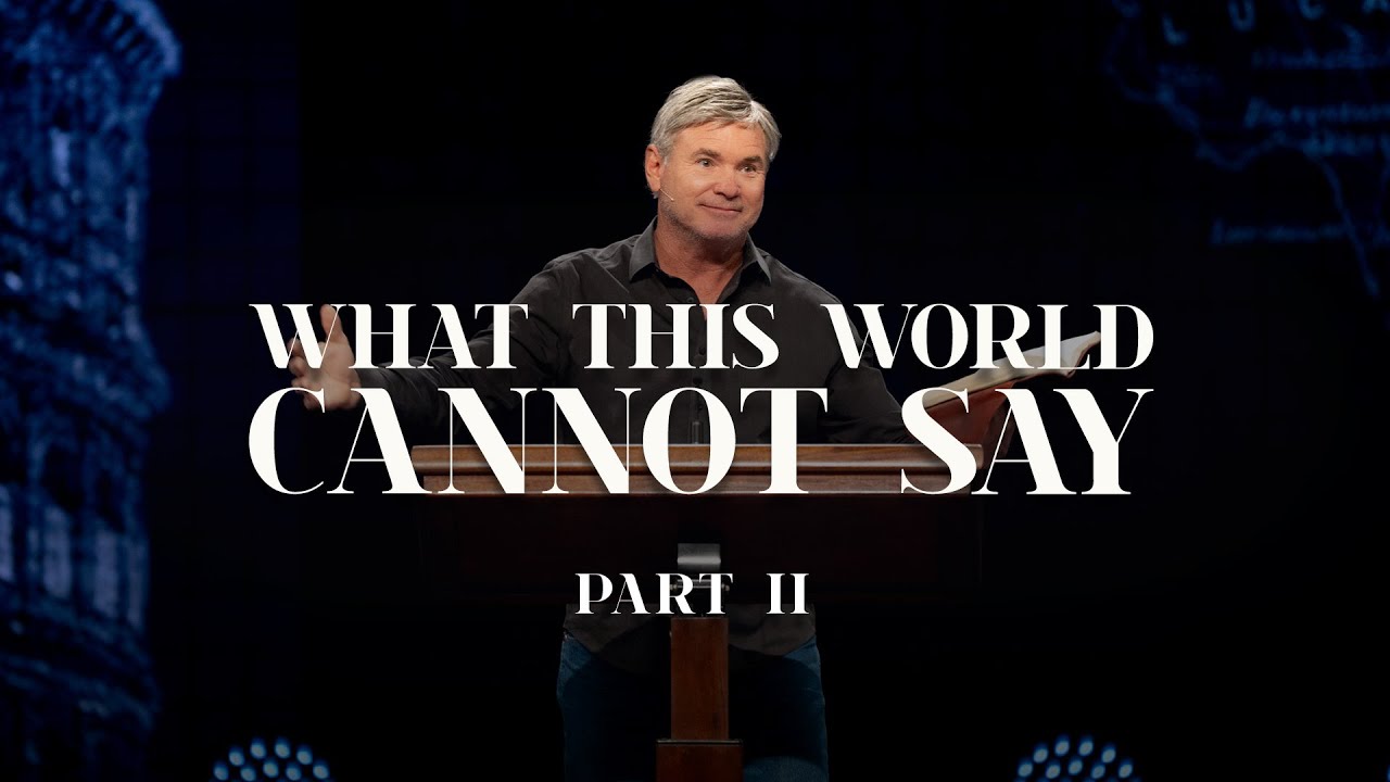 What This World Cannot Say - Part 2 (Romans 15:1-6)