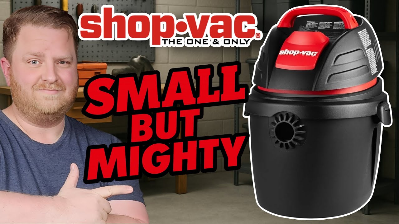 Can This Tiny Shop-Vac Clean Your Car Fast? Shop-Vac LC-100!