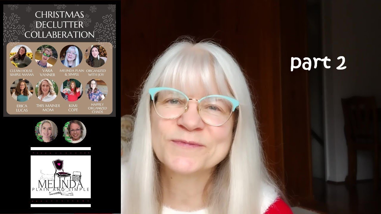 CHRISTMAS DECLUTTER COLLABORATION_ part 2_DECLUTTERING MORE CHRISTMAS DECOR