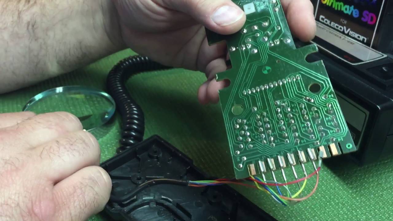 ColecoVision controller repair and reconditioning tips.