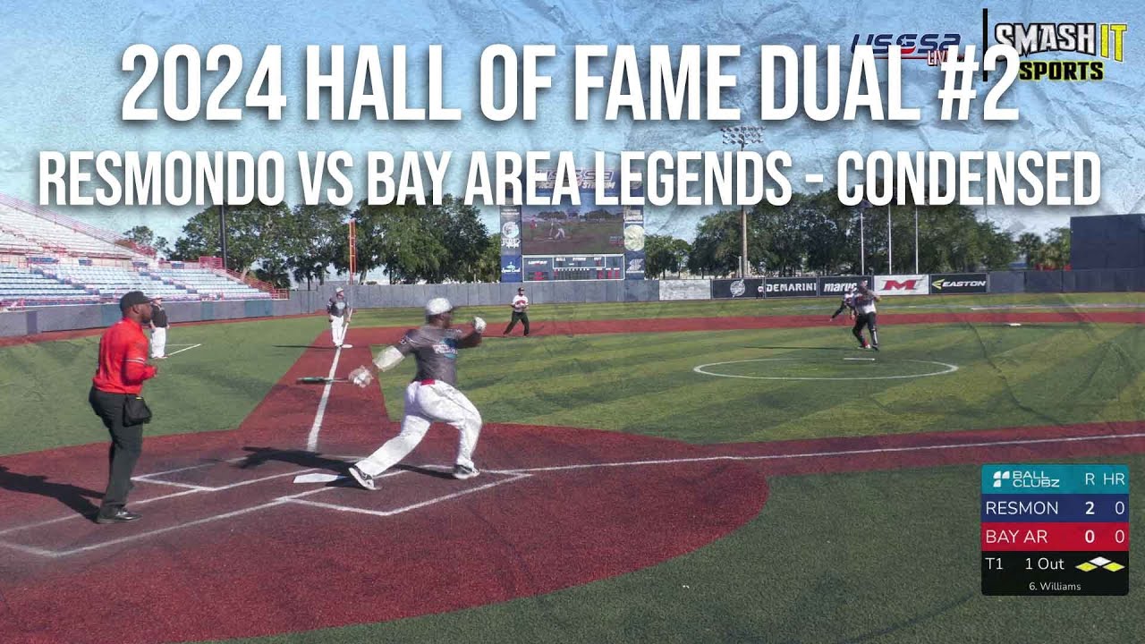 Resmondo vs Bay Area Legends - 2024 Hall of Fame Classic!  Condensed Game HOF #2 semifinal