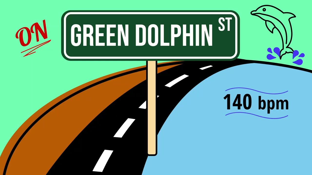 On Green Dolphin Street | 140 bpm | Jazz Swing | Play-Along Backing Track