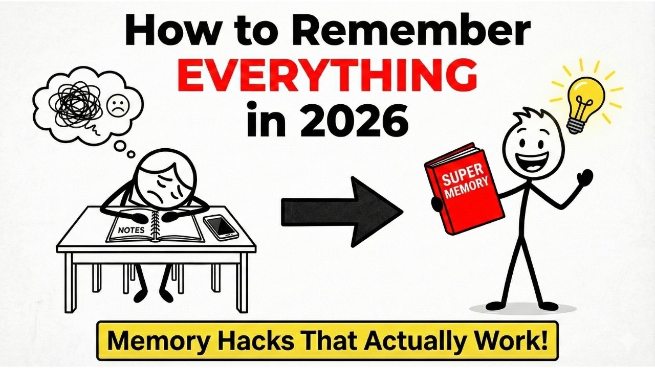 How to Remember Everything in 2026 – Memory Hacks That Actually Work