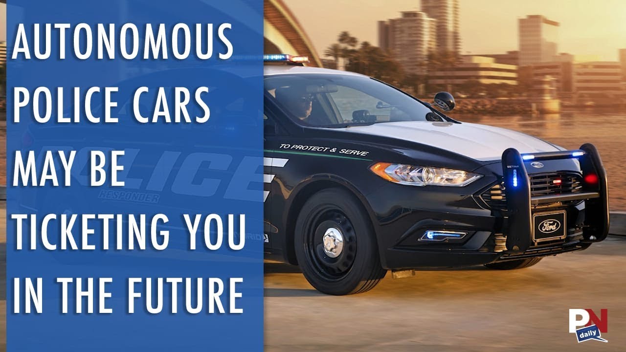 Autonomous Police Cars May Be Ticketing You In The Future