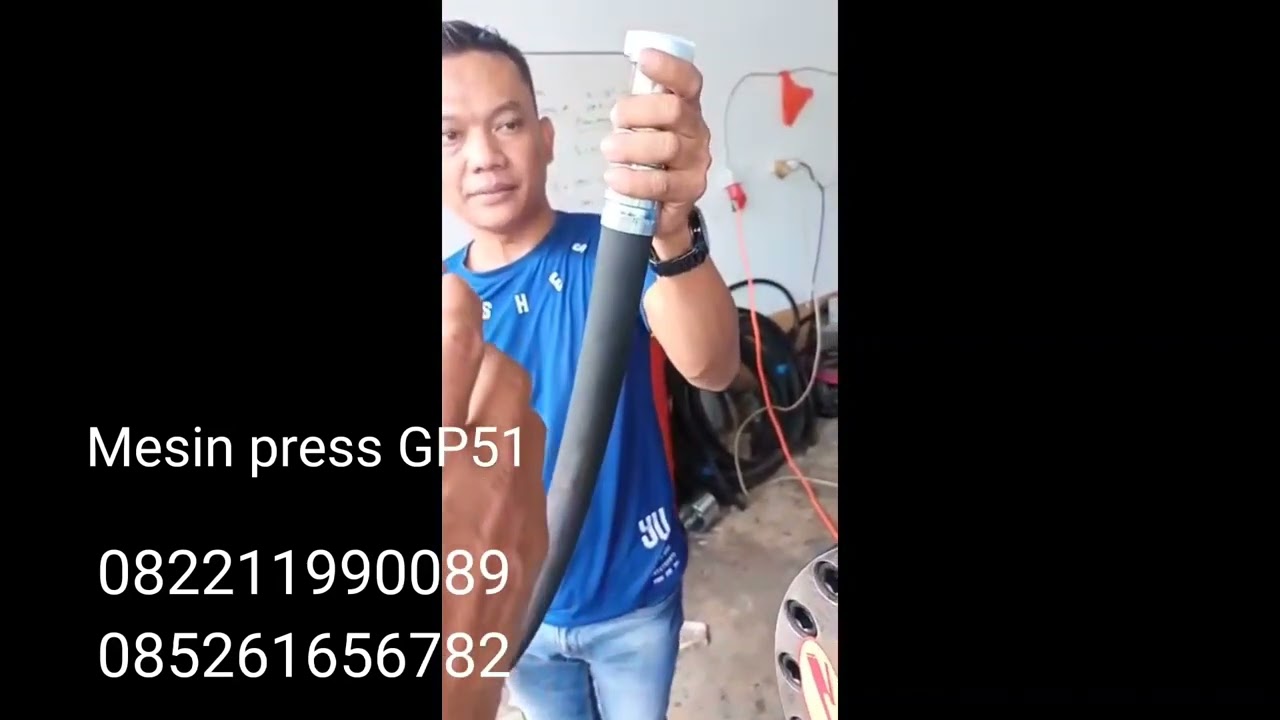 cara kerja mesin press selang // operating tutorial hose crimping machine @adiirawanchanel6656