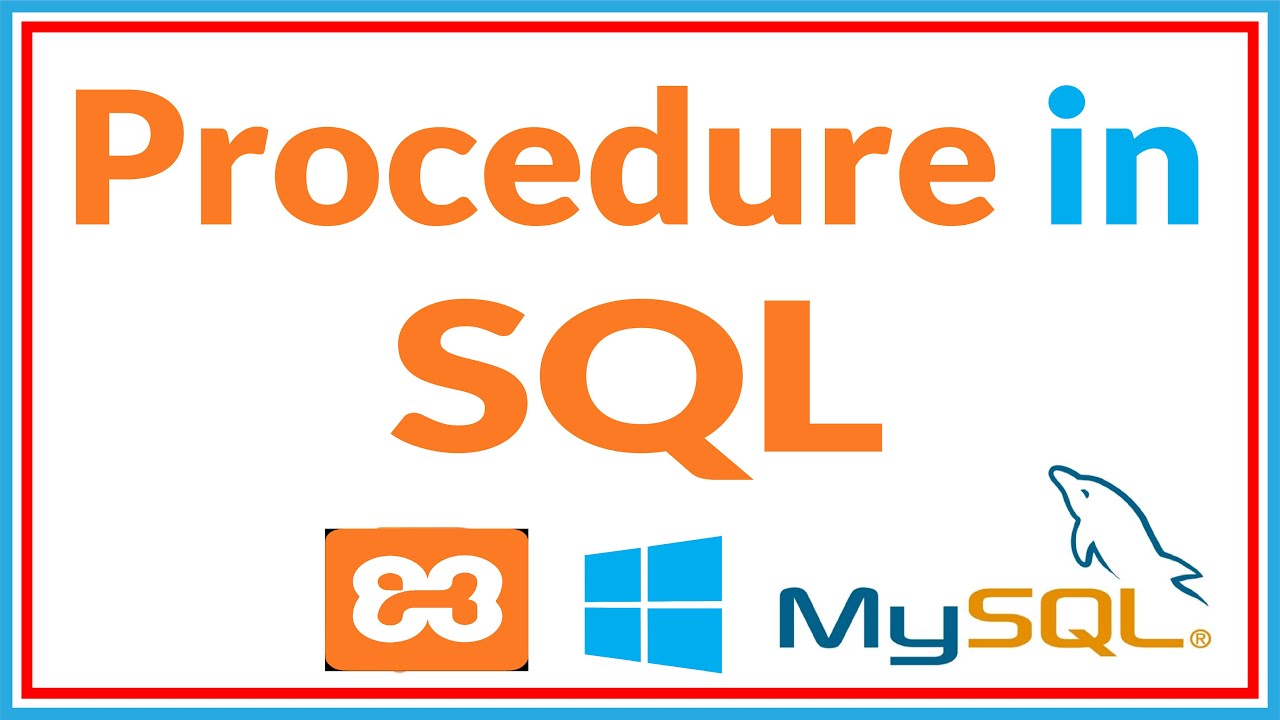 Procedure  in SQL | SQL Stored Procedure | Procedure in DataBase