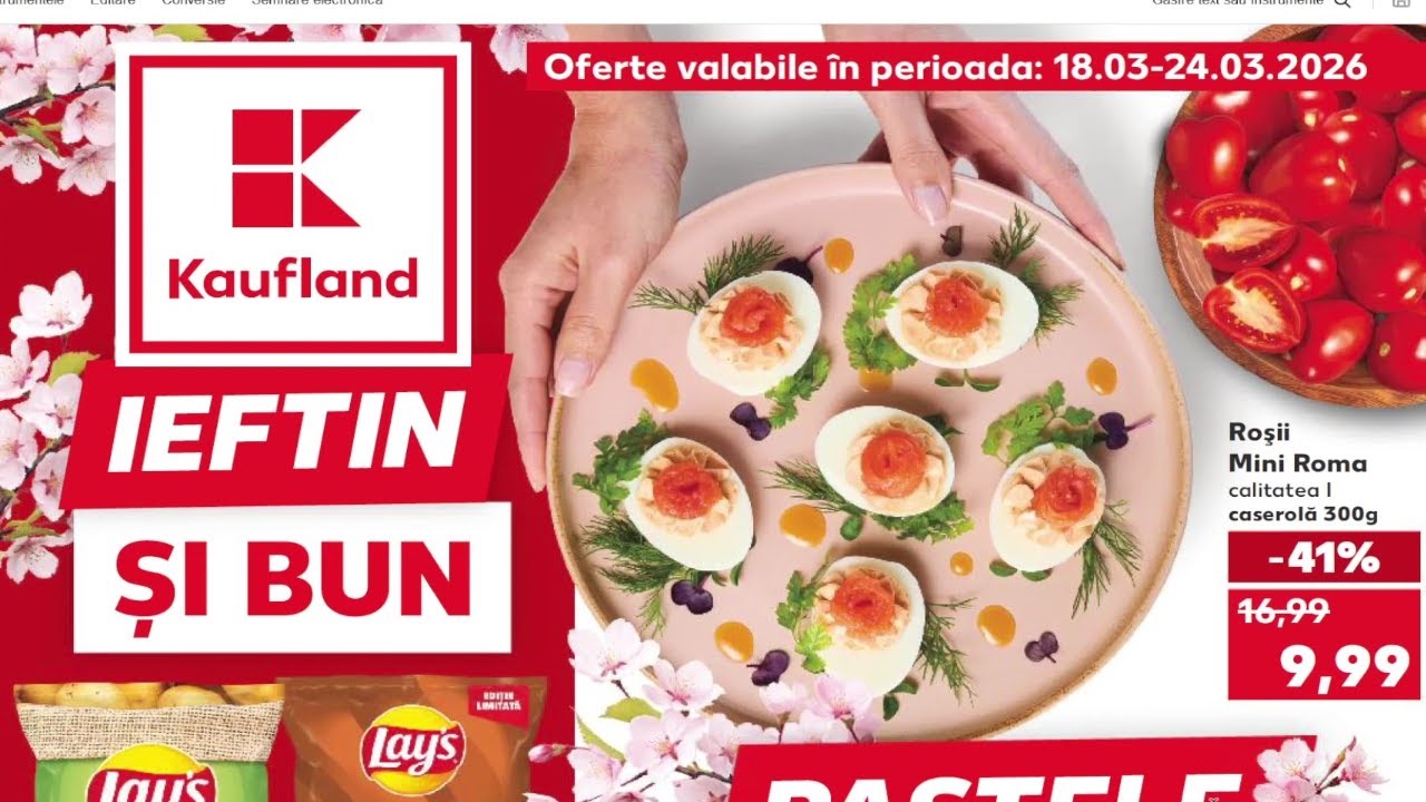 CATALOG KAUFLAND 18 - 24 MARTIE 2026/REVISTA KAUFLAND 18 MARTIE 2026/CATALOG KAUFLAND 18 MARTIE 2026