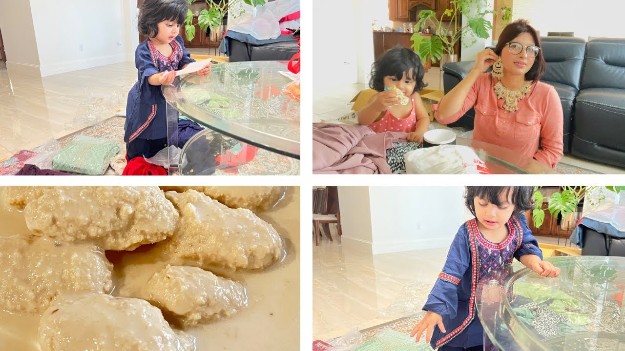 #usa #তুলতুলে রসমালাই রেসিপি॥বাংলাদেশের প্রিয়জনদের কাছ থেকে ঈদ উপহার পেলাম ।Perfect Rasmalai Recipe